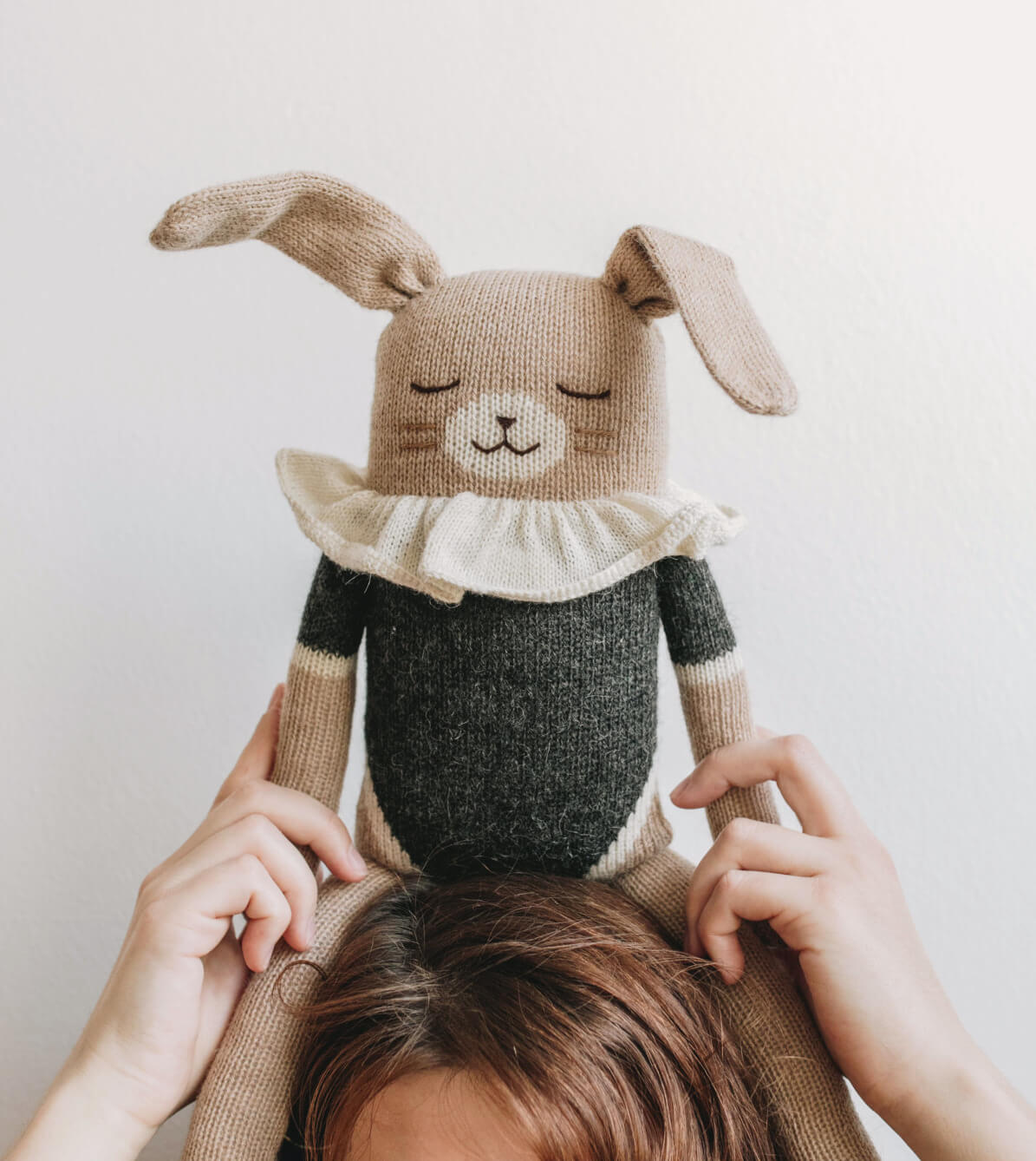easter bunny knitted