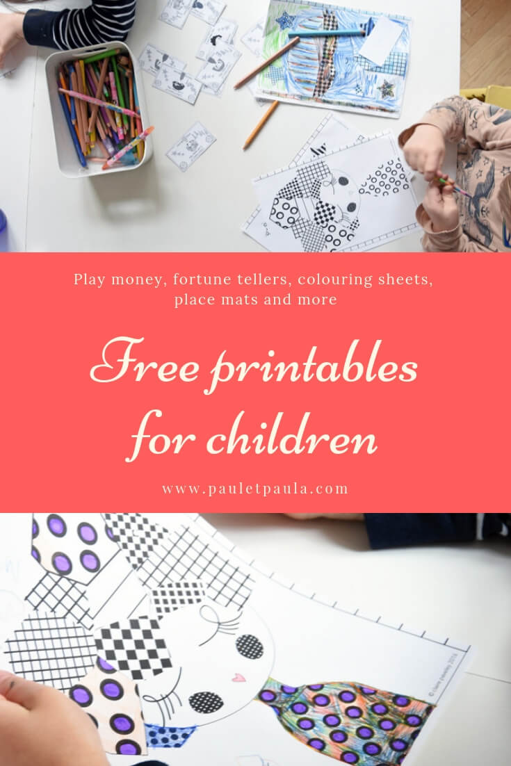 free printables for children