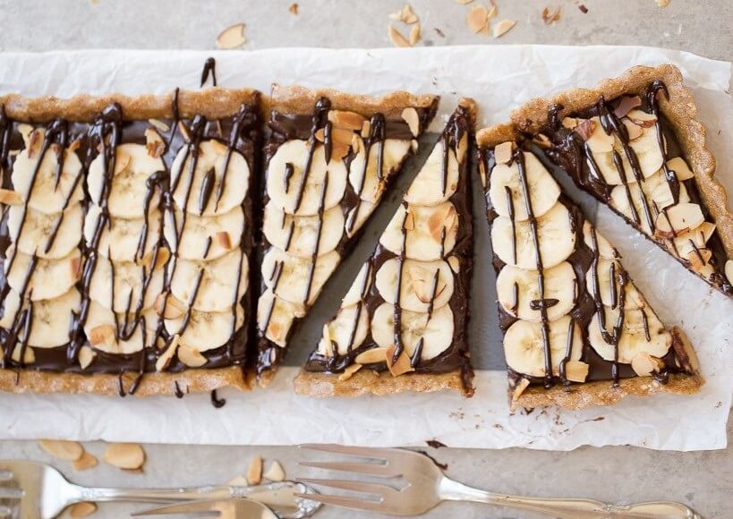 No-Bake-Chocolate-banana-Tart