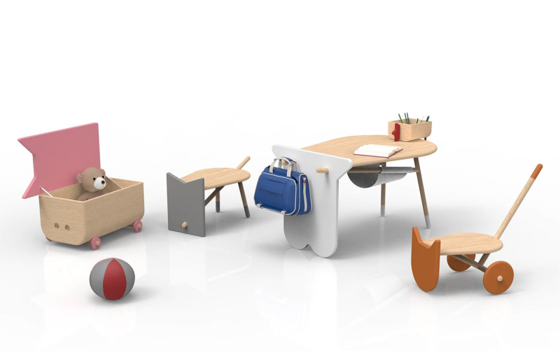 Avlia – Furniture System for Children