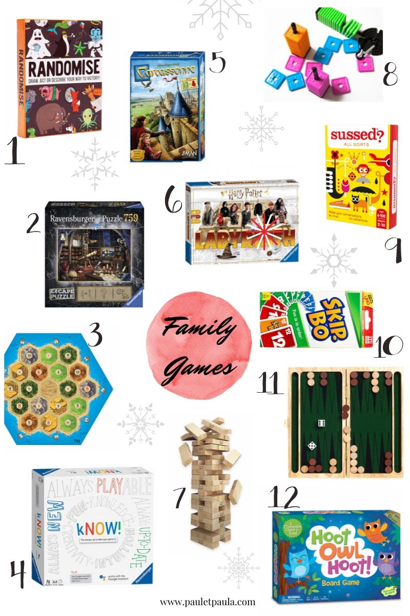 Gift Guides 2019 – family games