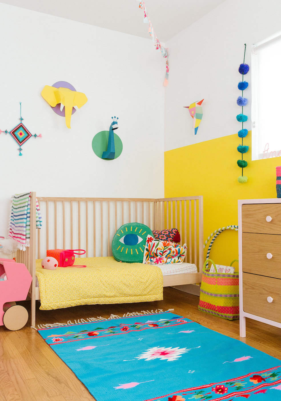 The colorful family home of Chloe Fleury 