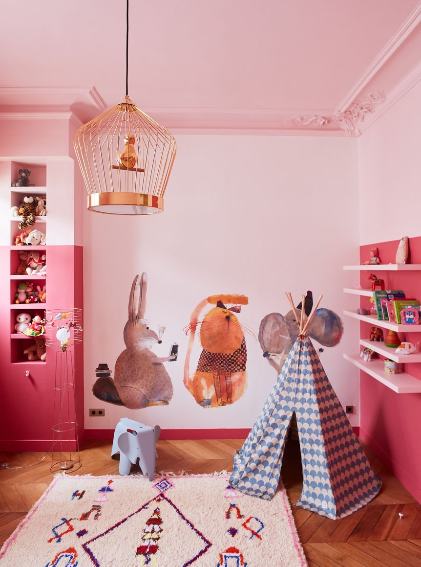 Colourful kids rooms