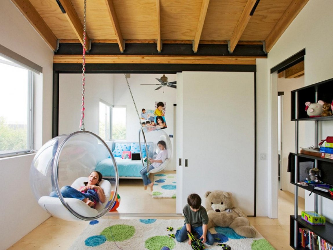 Cool indoor swings for the kids room