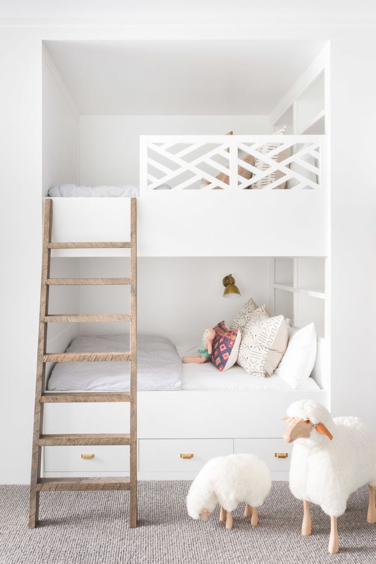 5 kids spaces with integrated beds and storage