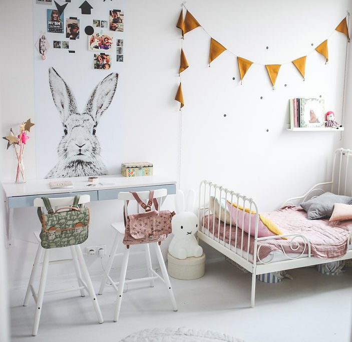 The beautiful kids rooms of Zoi, Bianca and Gaia