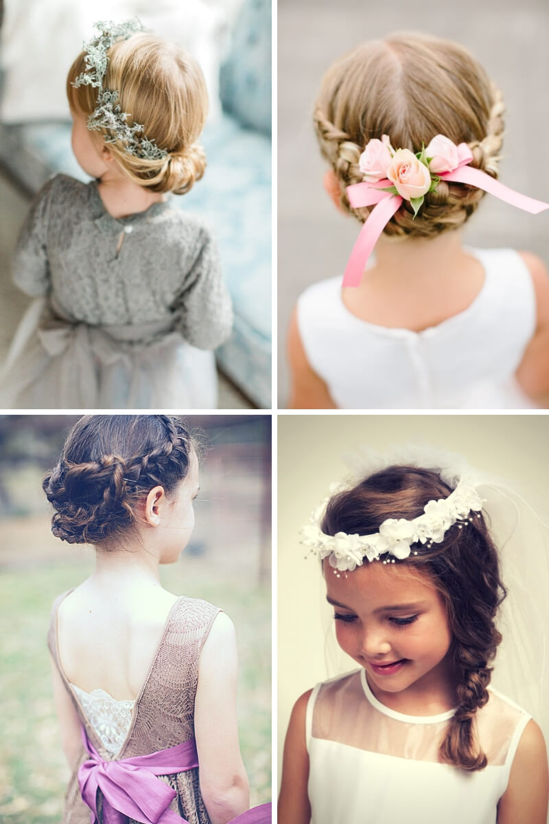 8 simple and festive hairstyles for children