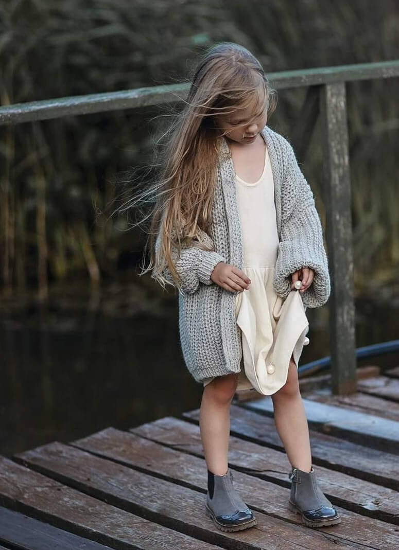 chunky cardigans for the little ones and mum too