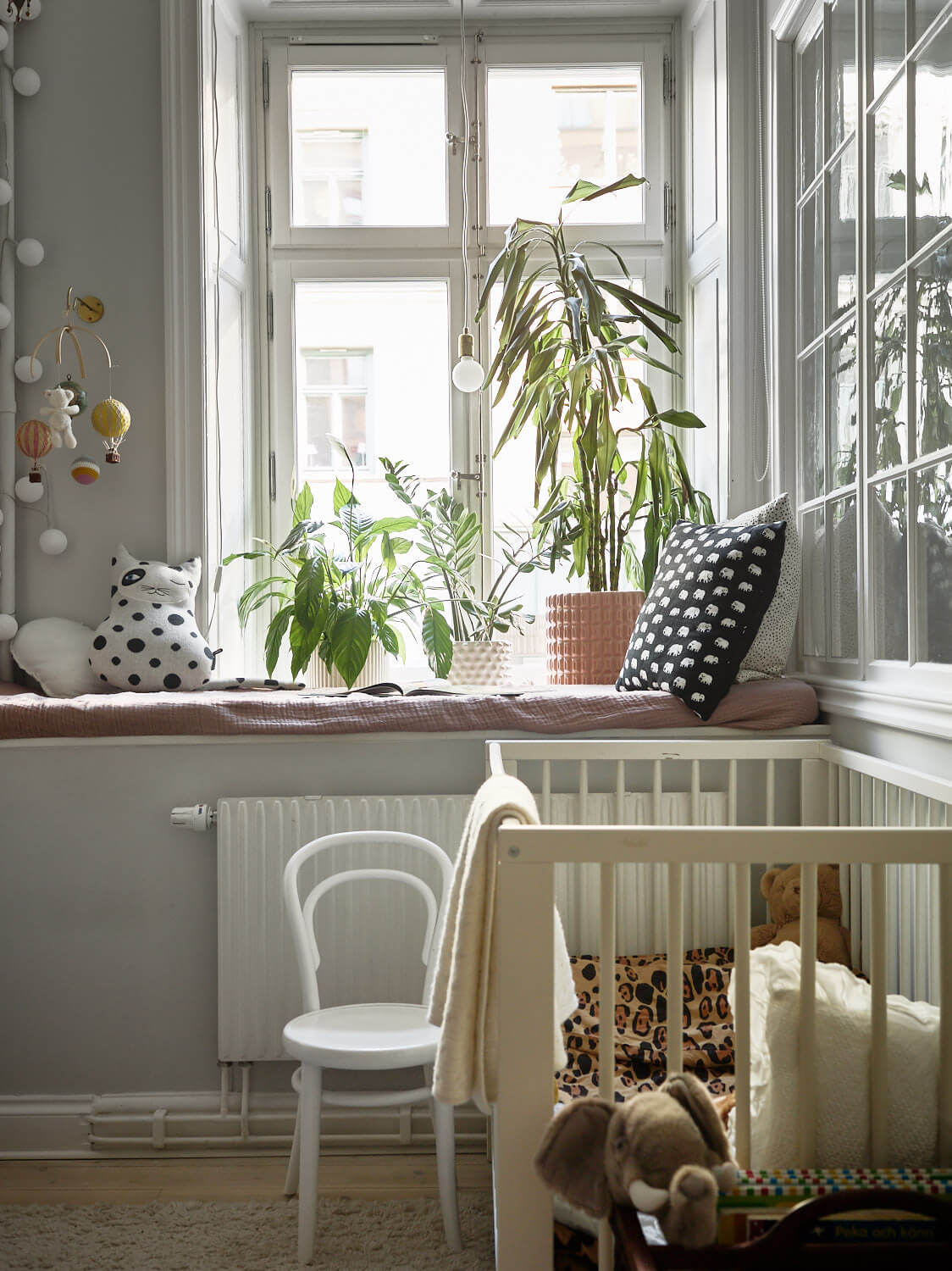 Stockholm family apartment with vintage features