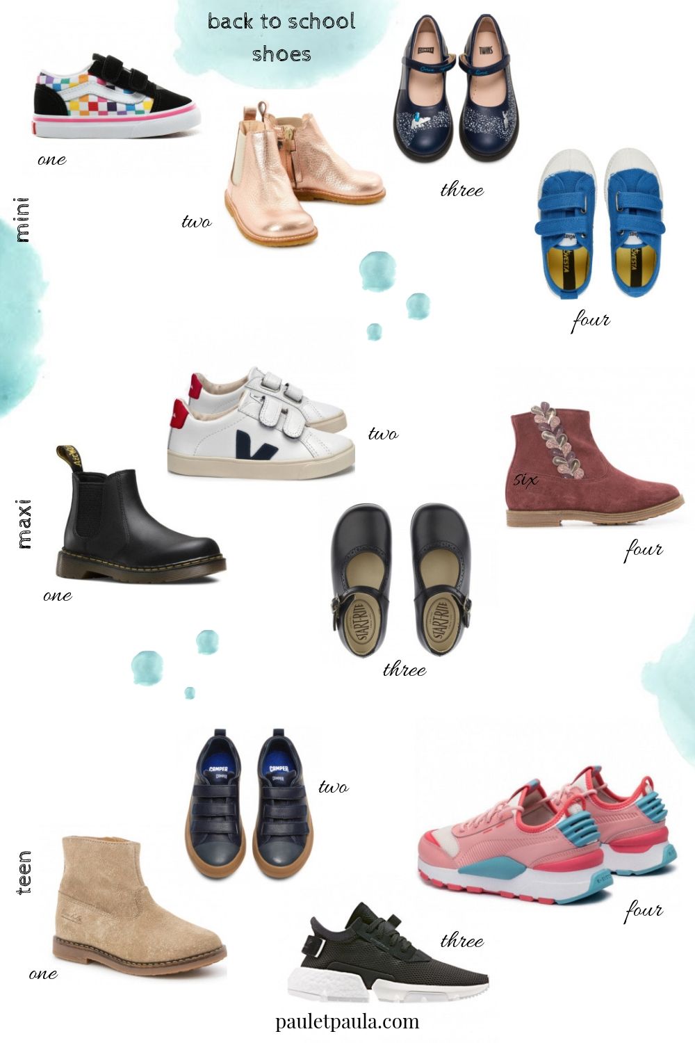Back to School 2019 - shoes for mini 