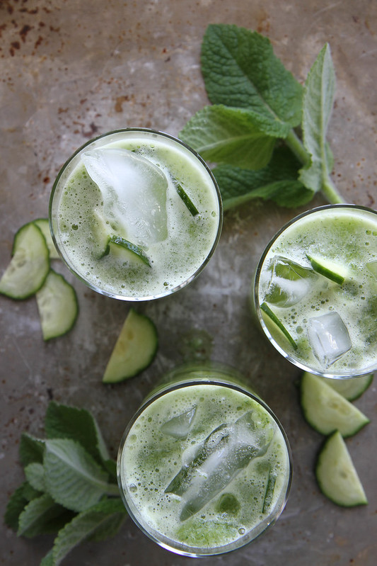 Cucumber Mint Gin Coolers