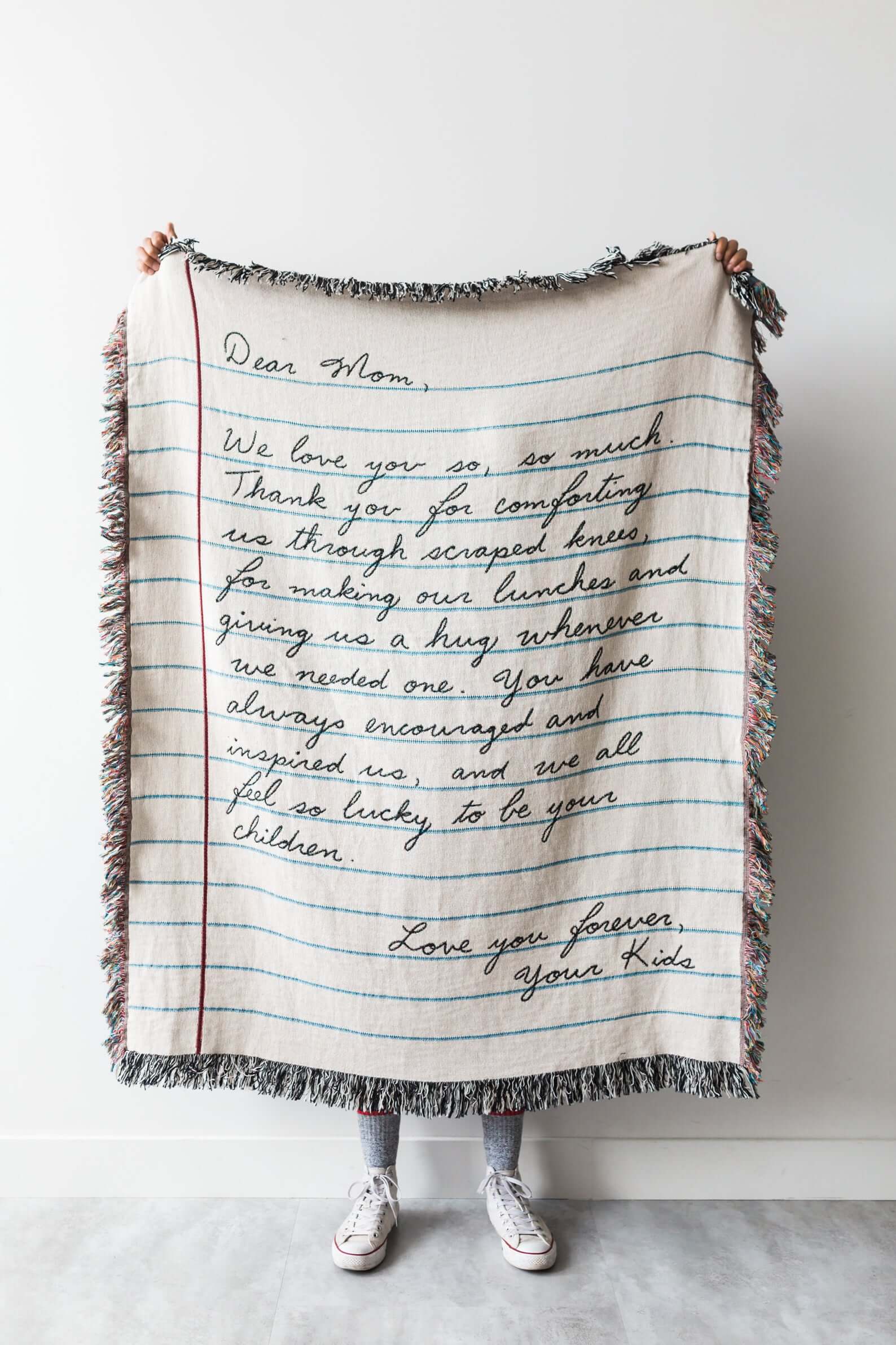 love letter blanket