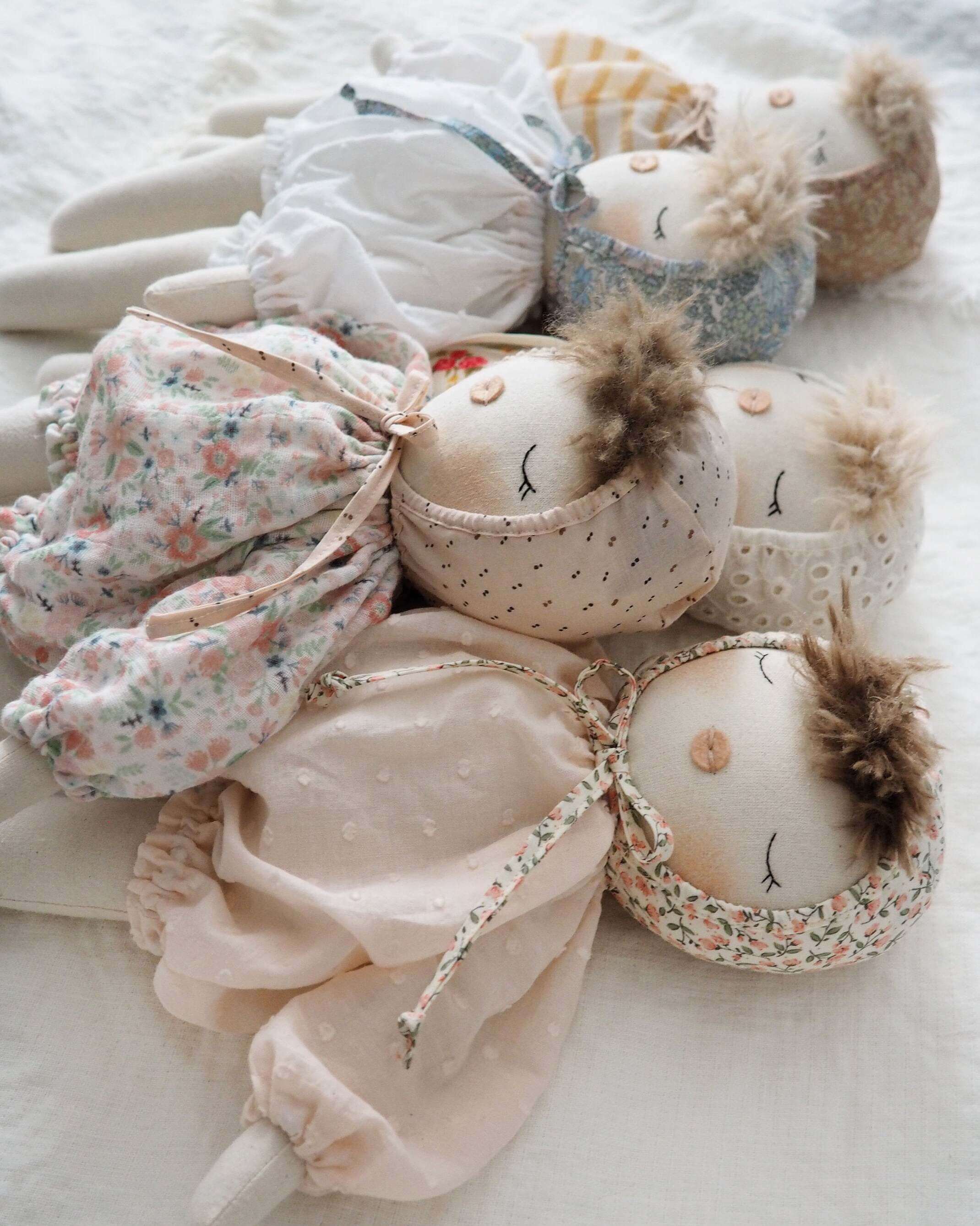Poetic hand made dolls