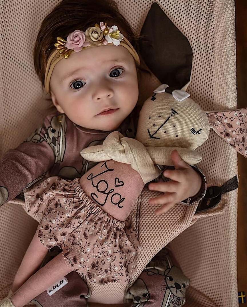 personalised bunny doll