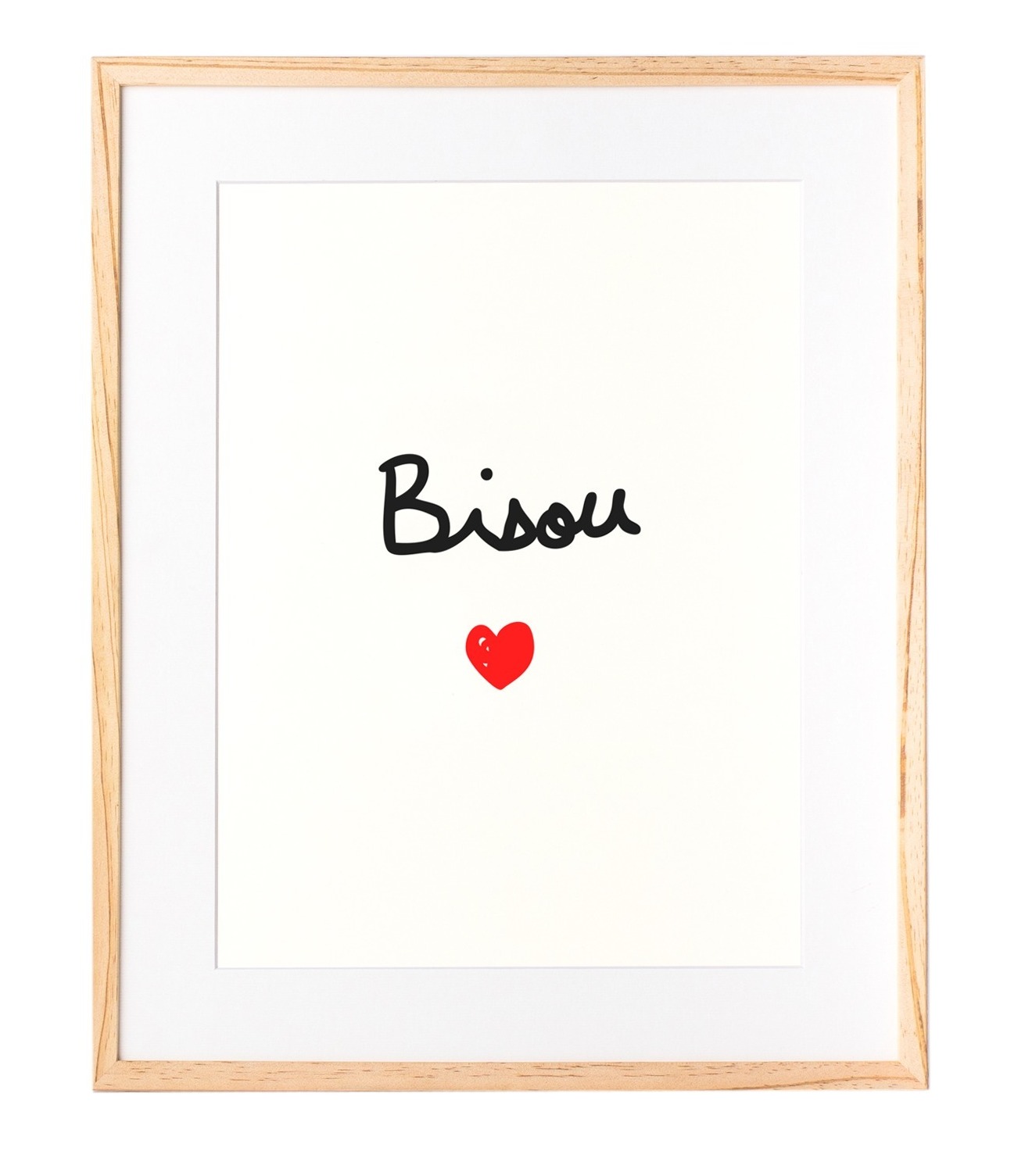 bisou poster