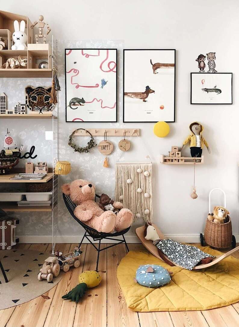 Scandinavian and forest accessories for kids and baby
