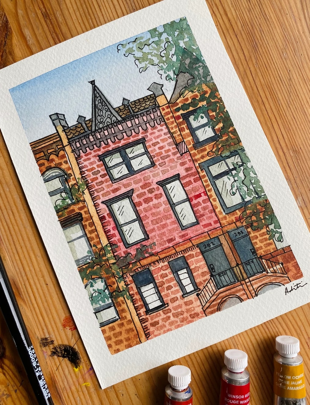 your house personalised drawing